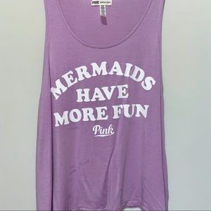 PINK Purple Mermaids Have More Fun Swim Coverup